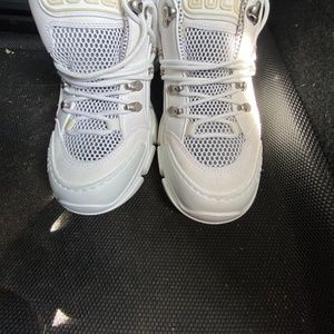 New Gucci Flashtrek Leather Sneakers Athletic-38